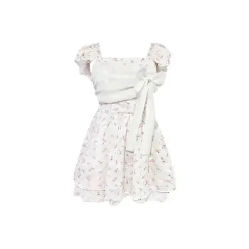 MISS VIGOR Short Sleeved Dress Women's