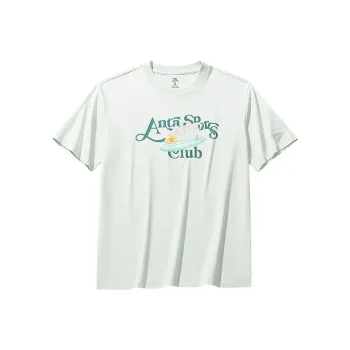 Anta Life Collection T Shirt Women's Aqua Mountain Green