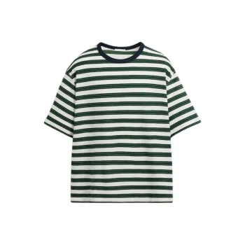 ZARA T Shirts Unisex Green/Nude