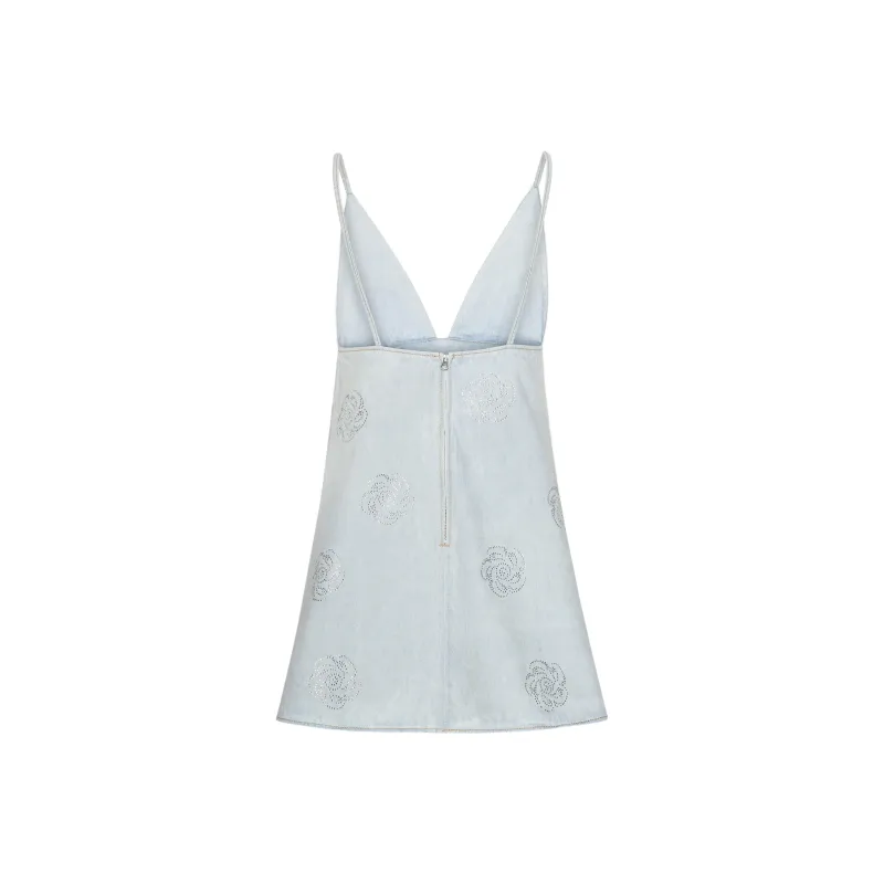 Rotate Lorina Denim Dress-1
