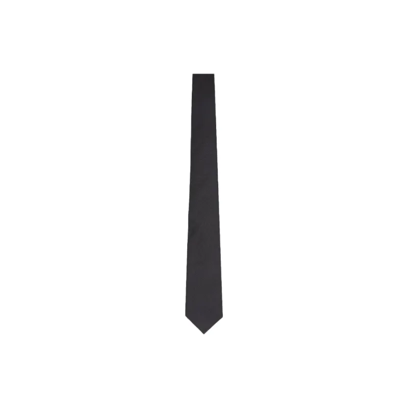 Bottega Veneta Silk Ties Men's Black-0