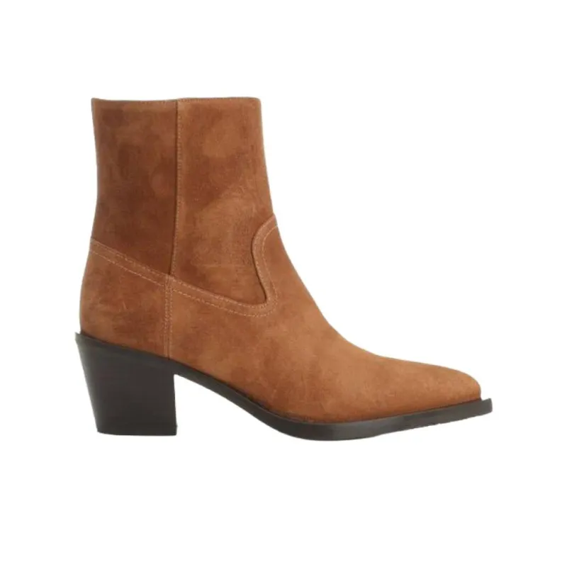 Stuart Weitzman/SW Tate Ankle Boots Women's Brown-1
