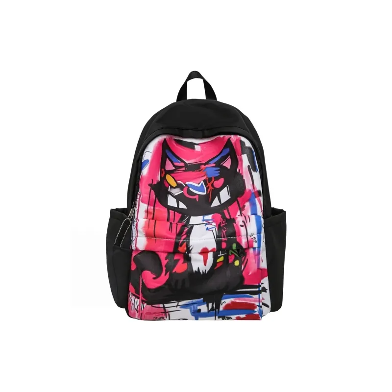 Vack Nylon Backpack Unisex Multicolor-15
