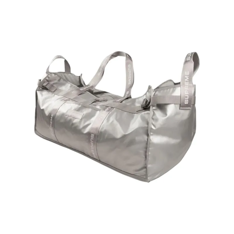 Supreme Recycled Nylon Travel Bag Women's Silver-1