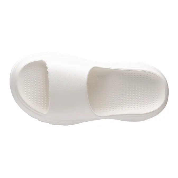 Yu Pu Outerwear Home Slippers White-2