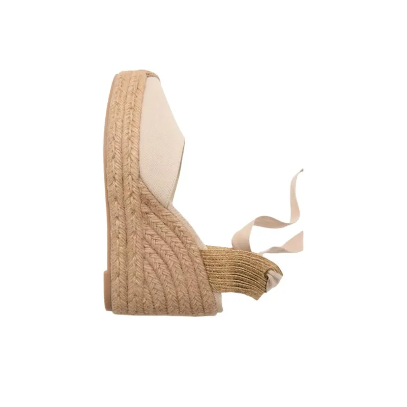 MANGO Wedge Heel High Heels 10cm Women's-8