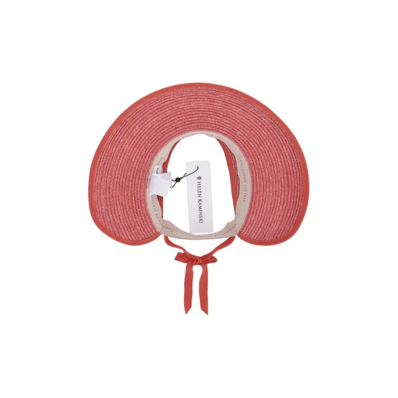 HELEN KAMINSKI Raphia Sun Protection Hats Unisex Pink-2