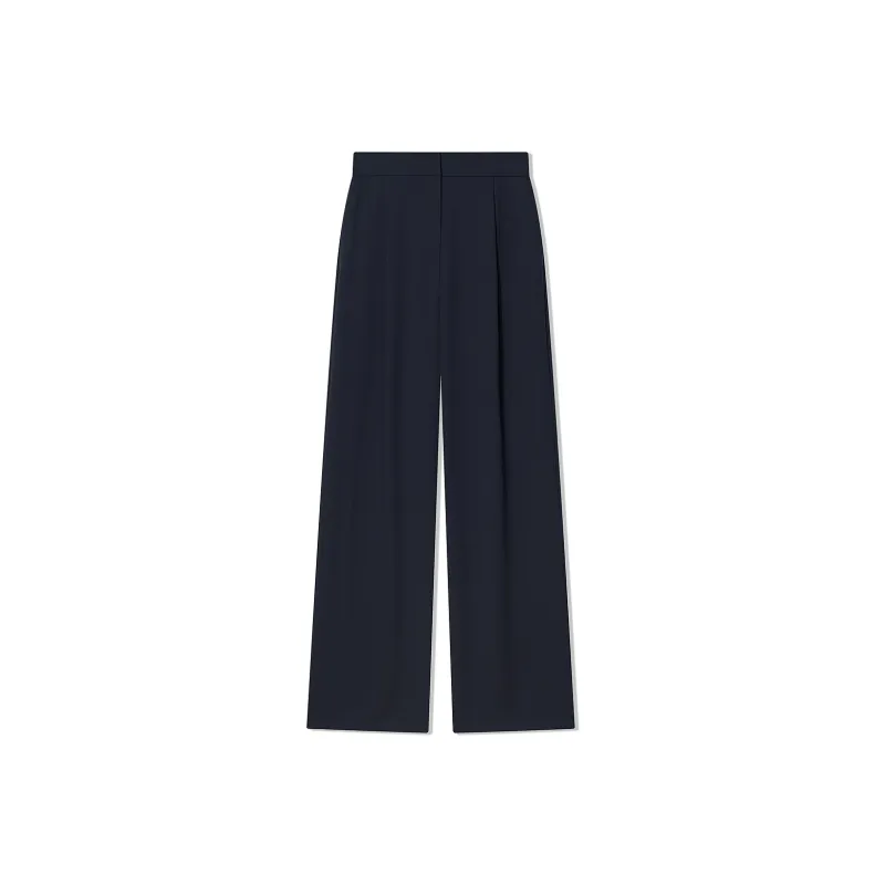 COVERINS Casual Pants Women's Navy Blue-2