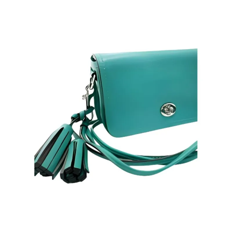 COACH Penny Glove Tanning Envelope Bag Crossbody Bag Shoulder Bag Women's Emerald-3