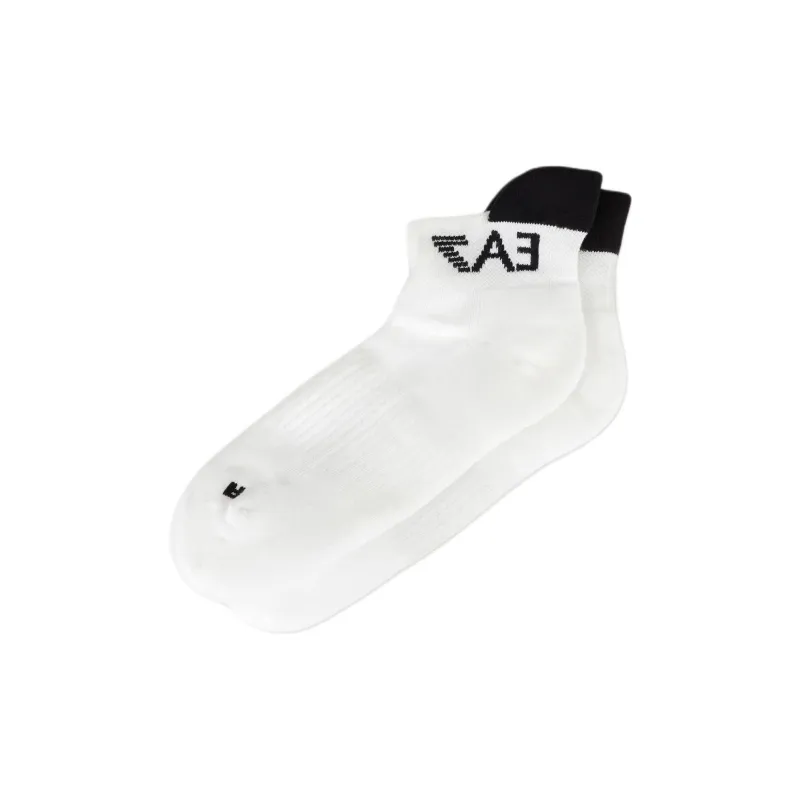 EMPORIO ARMANI EA7 Ankle Socks Unisex 1 Pack White-0