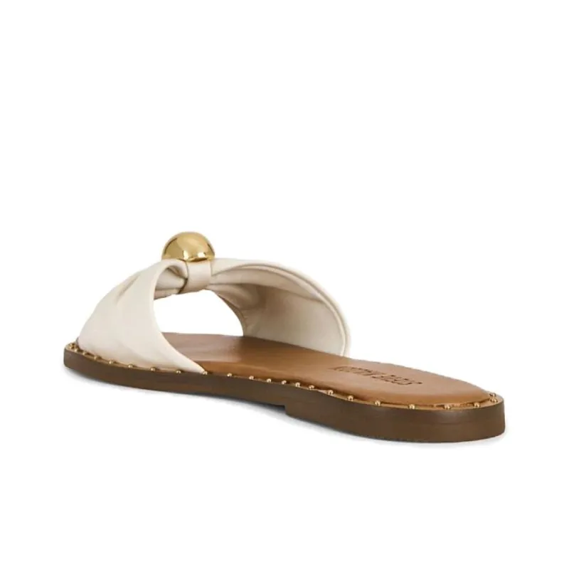 STEVE MADDEN Abrasion Resistant Slide Slippers Women's White-4