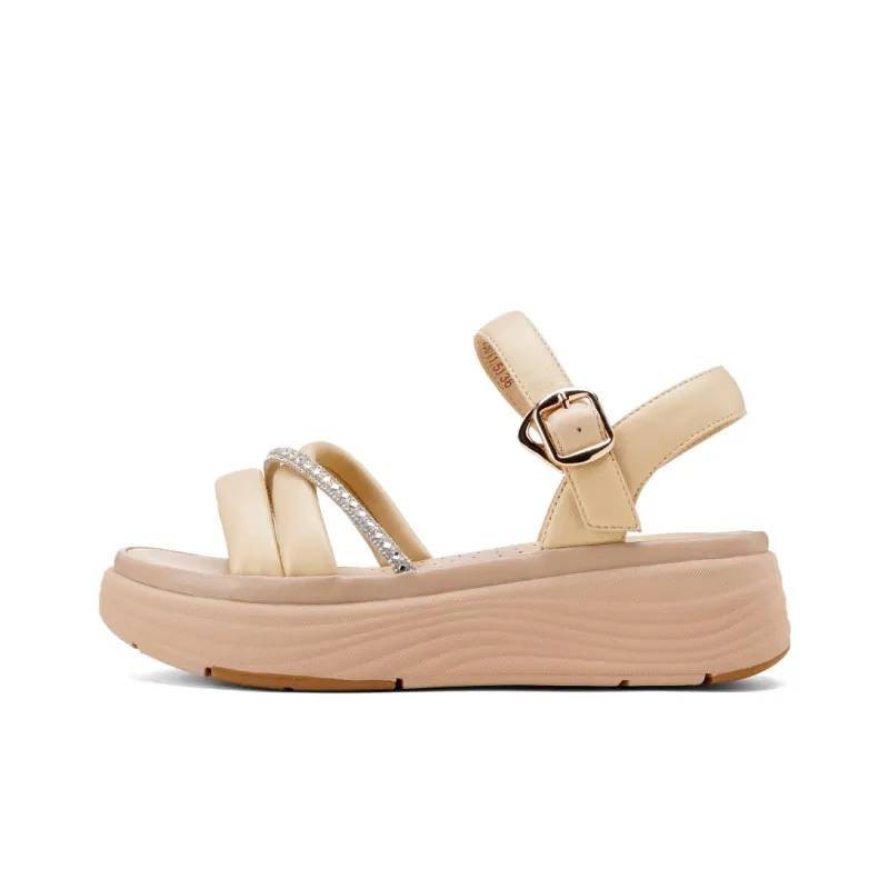 GOLDLION One Strap Sandals Women's-6