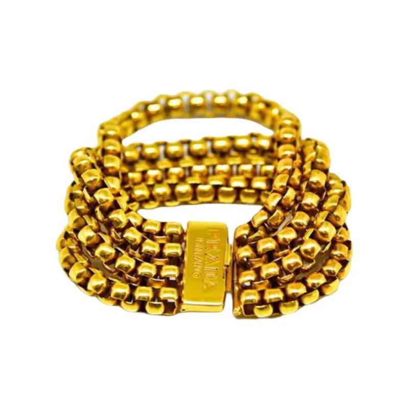 PRADA Metal Bracelets Women's Gold-0