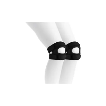 NAILEKESI Knee Pads Polyester Silicone Mountaineering Hiking Tennis Badminton Basketball Unisex