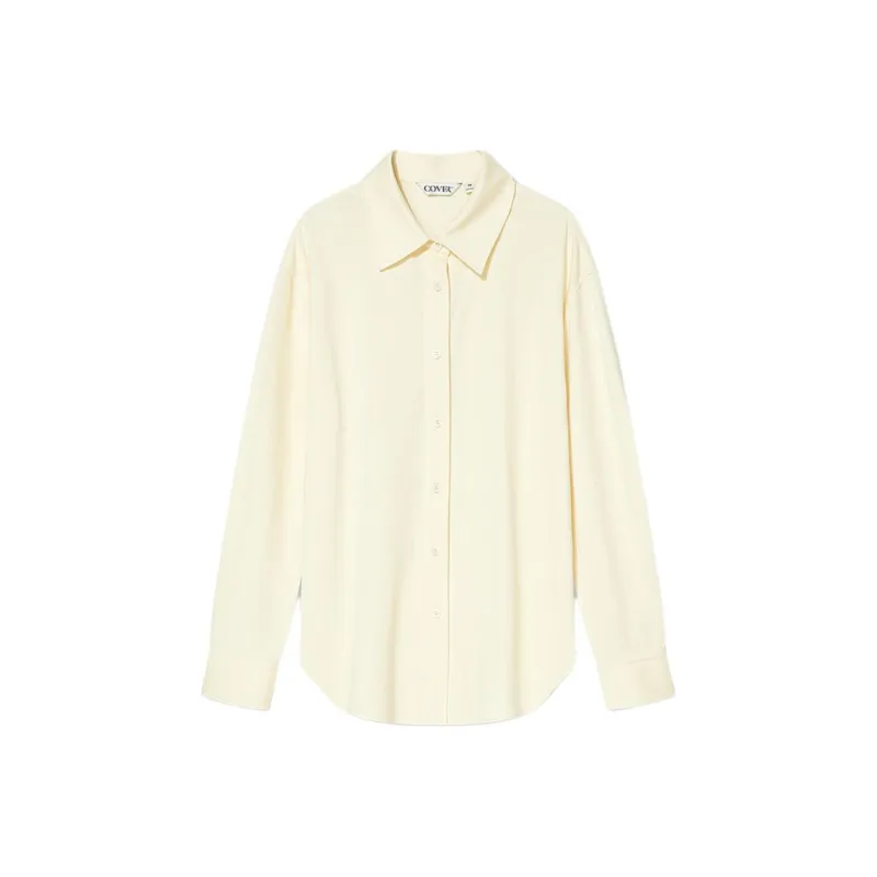 COVERINS Shirts Women's Light Yellow-0