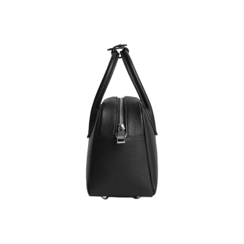 CHICWIND Top Grain Cow Leather Boston Bag Handbag Regular Women's Multicolor-2