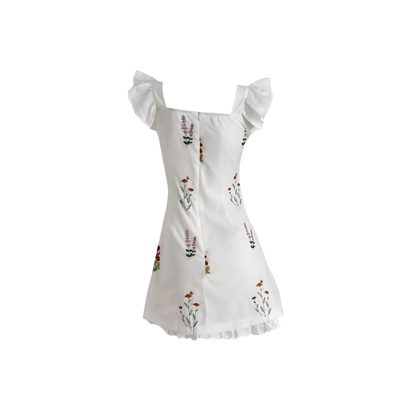 CZMO Sleeveless Dresses Women's White-1