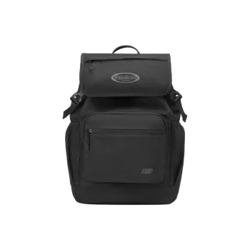 Skechers Water Repellent Fabric Backpack Unisex Carbon Black
