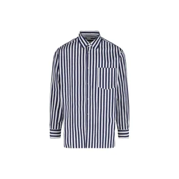 COMME DES GARCONS SHIRT Striped Buttoned Shirt