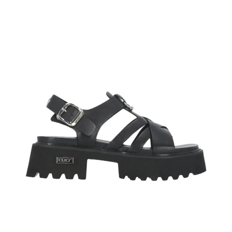 CULT GAIA 4535 Roman Sandals Women's Black-1