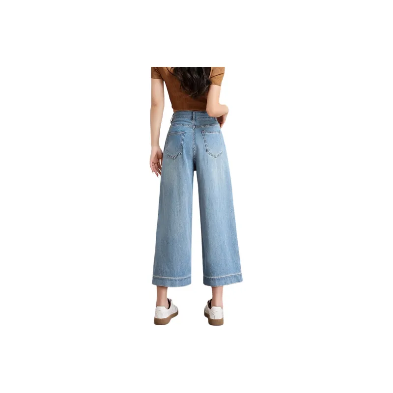 SITOL Denim Shorts Women's Blue-1