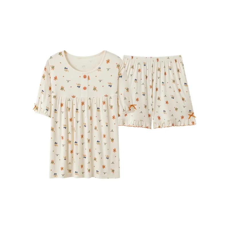 Cotton Gene Women's Pajama Sets-0
