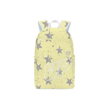 TURN UP Polyester Backpack Unisex Apricot