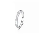 Mobius Loop Couple Rings[Women's]