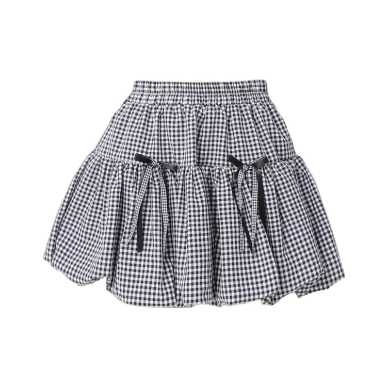 Ning Cai Yuer Casual Short Skirts Women's-7