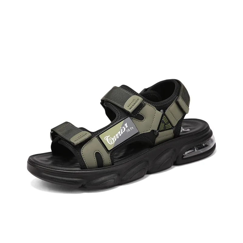 Warrior Beach Sandals Men's Army Green/Black-1