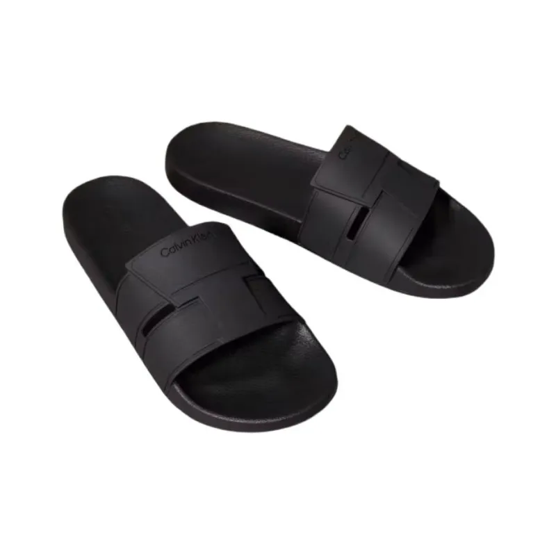 CALVIN KLEIN Slide Slippers Men's Black-2