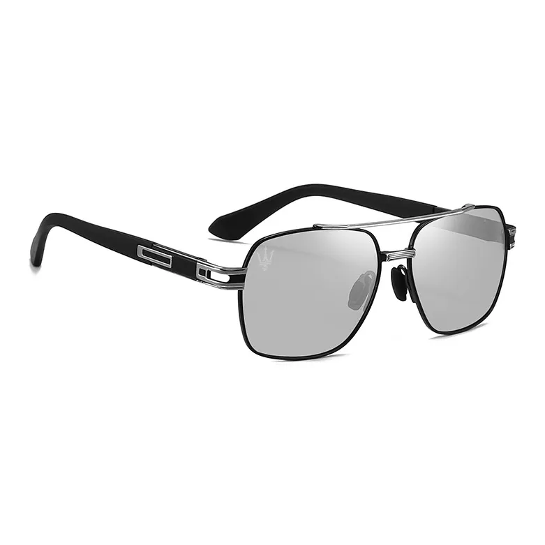 Maserati Plate And Metal Aviator Sunglasses Unisex-0