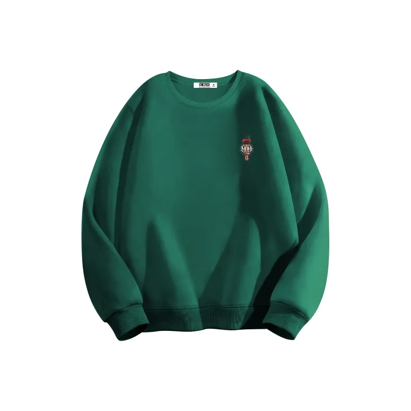 ONE PIECE Drop Shoulder Long Sleeved Sweatshirt Unisex-12