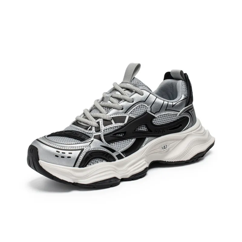 ROBINHOOD Slip Resistant, Abrasion Resistant, Breathable, Lightweight Low Top Chunky Sneakers Men's Box Included-12