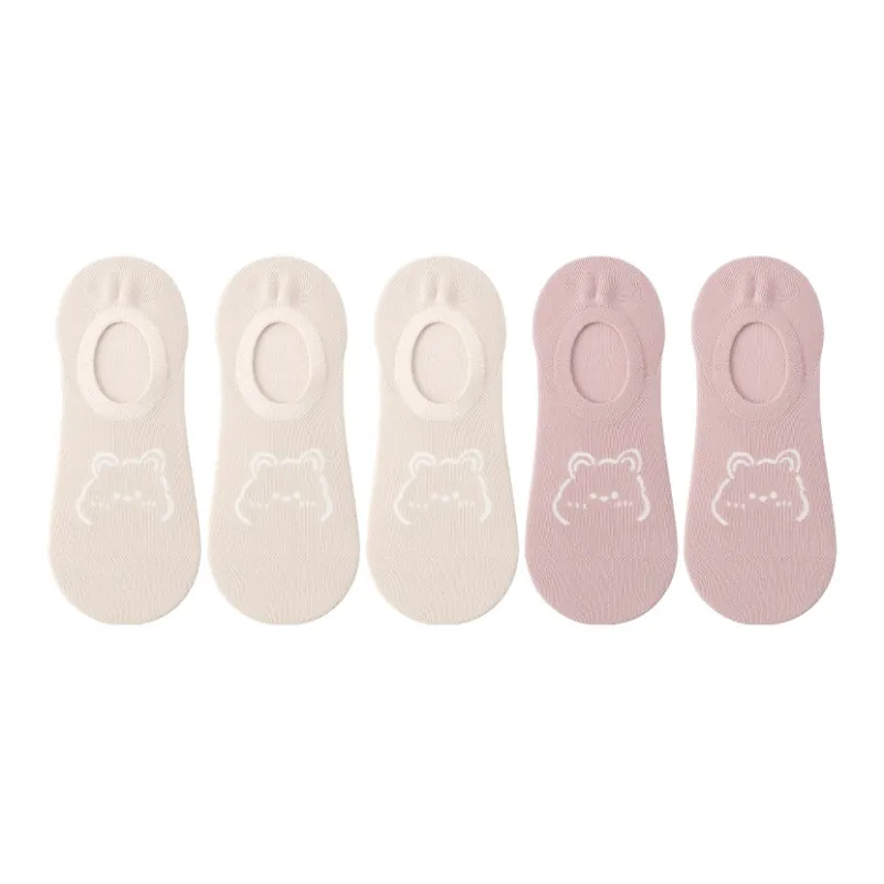 MIIOW No Show Socks Women's 5 Pack-27