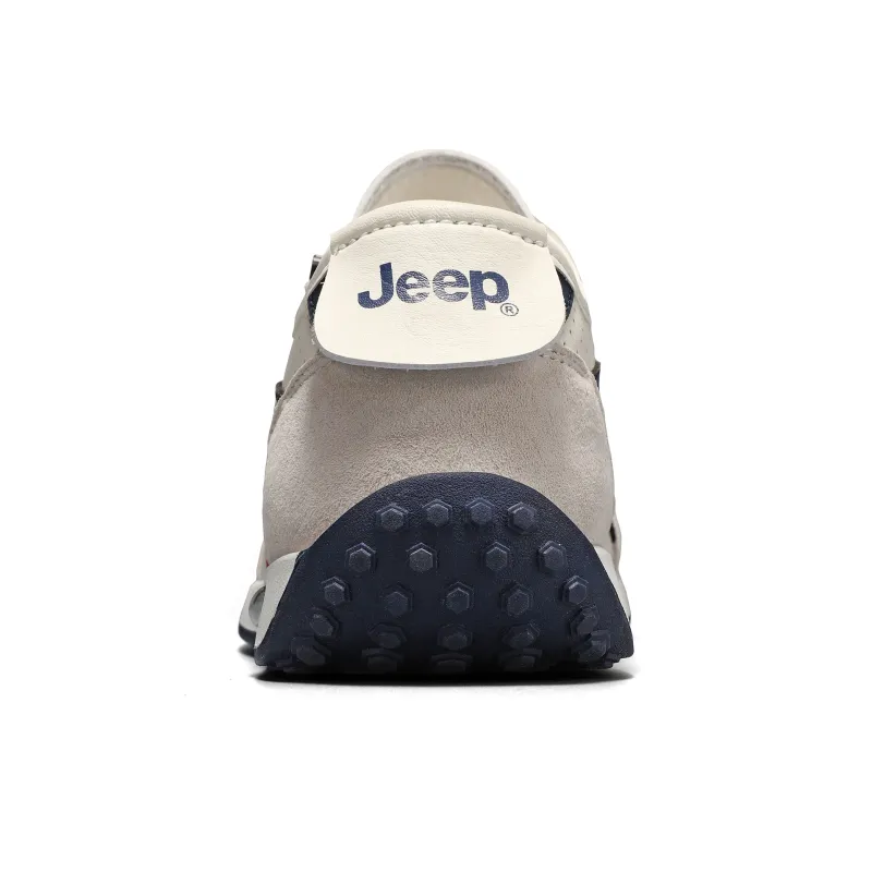 Jeep Cushioning Abrasion Resistant Lightweight Slip Resistant Low Top Skateboard Shoes Men's-11
