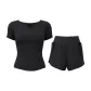 [Short-Sleeved Set]Starburst Black+Starburst Black