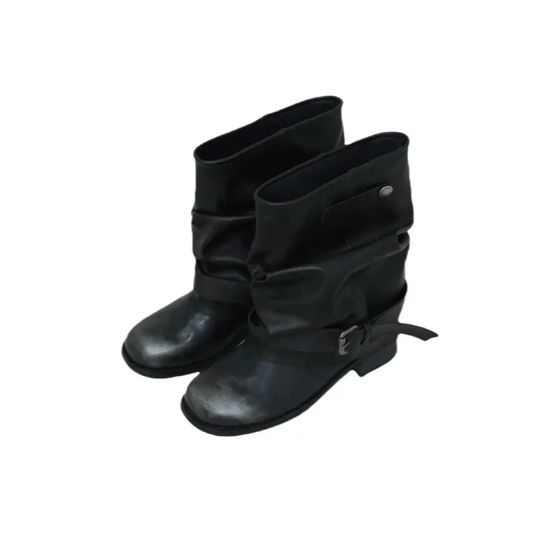 Mooreyu Atelier Ankle Boots 3.8cm Women's Black-1