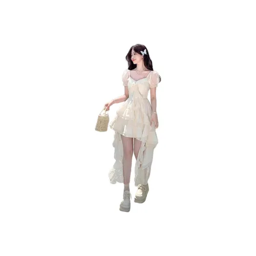 COVER TIME Short Sleeved Dress Women's