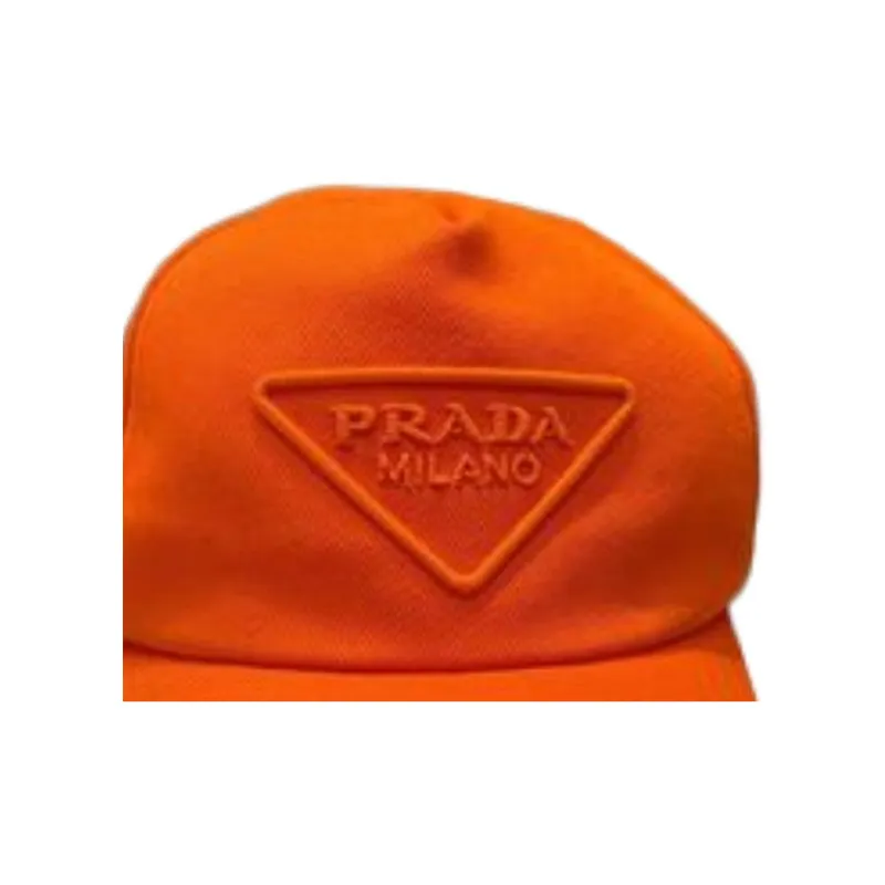 PRADA Baseball Caps Unisex Orange-2