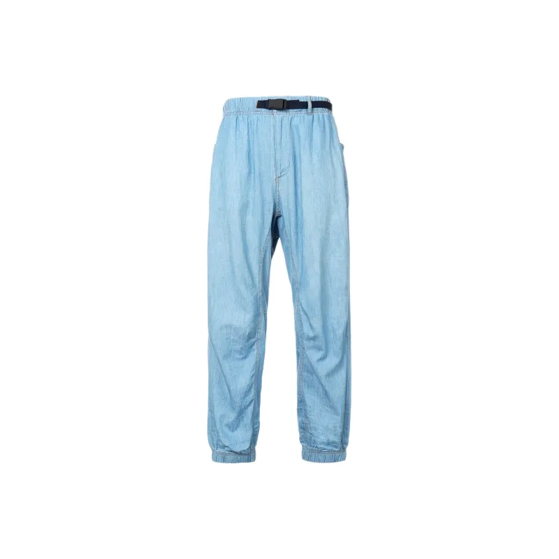 Converse Knitted Sweatpants Men's Blue-1