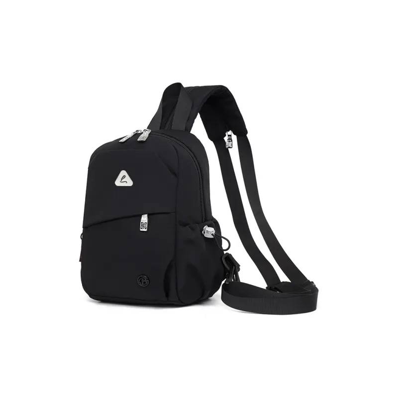 Ceion Keust Oxford Backpack Unisex Black/Green-1