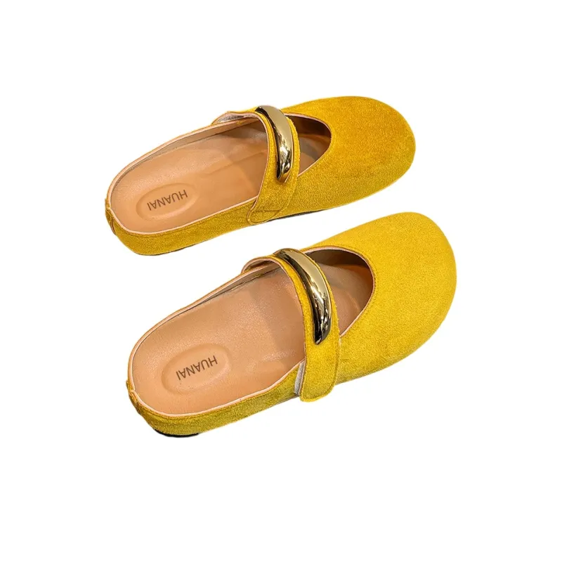 HUANAI Quiet Closed Toe Slippers Women's-2