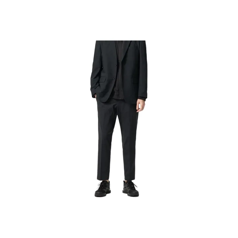 UNIQLO Suit Trousers Men Black-0