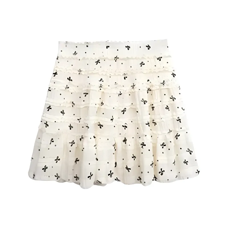 Mu Qingqing Casual Short Skirts Women's-1