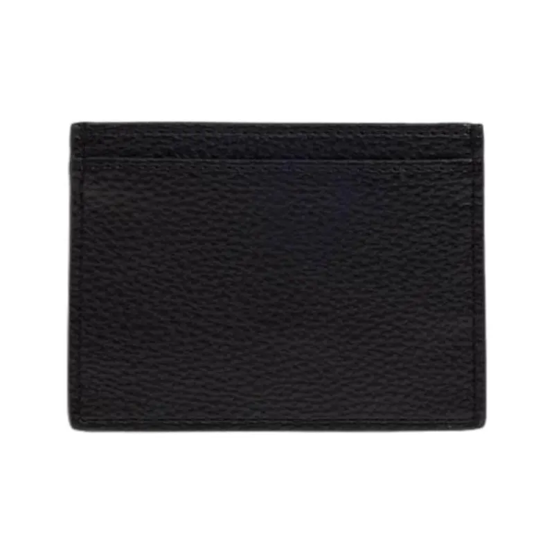 Vivienne Westwood Polyurethane Card Holder Men's Black-1