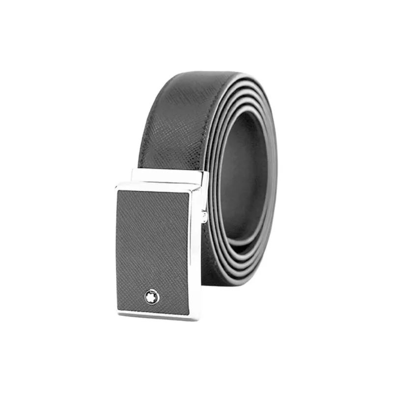 MONTBLANC Leather Belt-3
