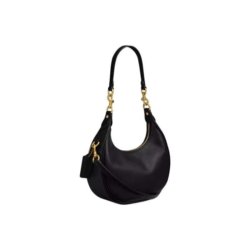 COACH JONIE Leather Shoulder Bag, Crossbody Bag, Handbag Trumpets Women's Black-1