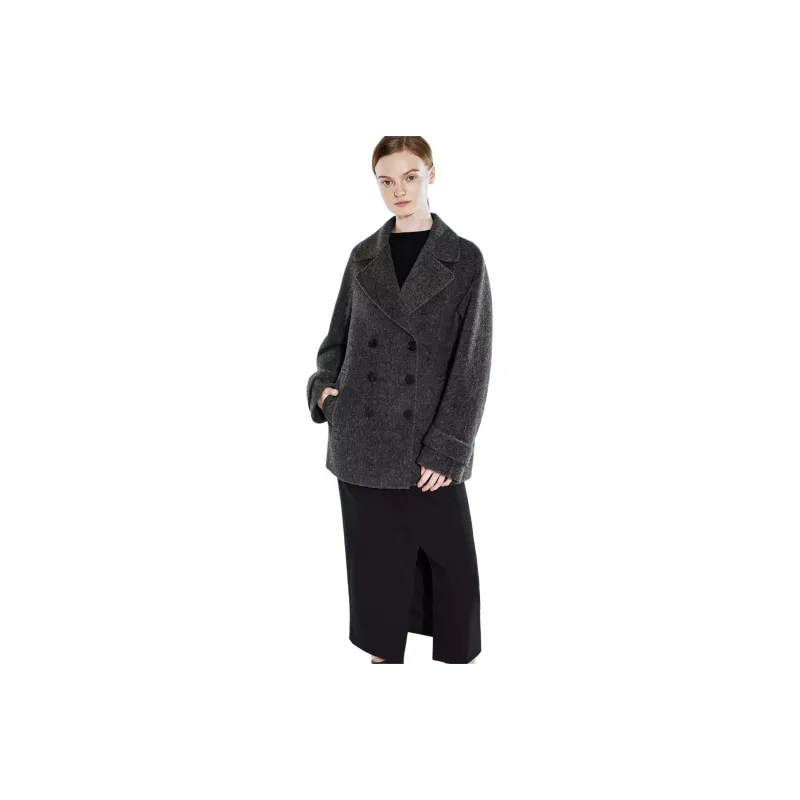COVERINS Coats Women's Dark Gray-1