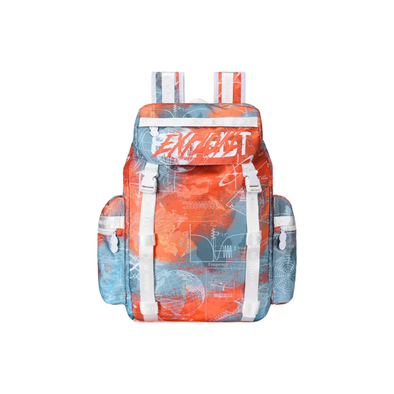8atheist Polyester Backpack Unisex Blue-0